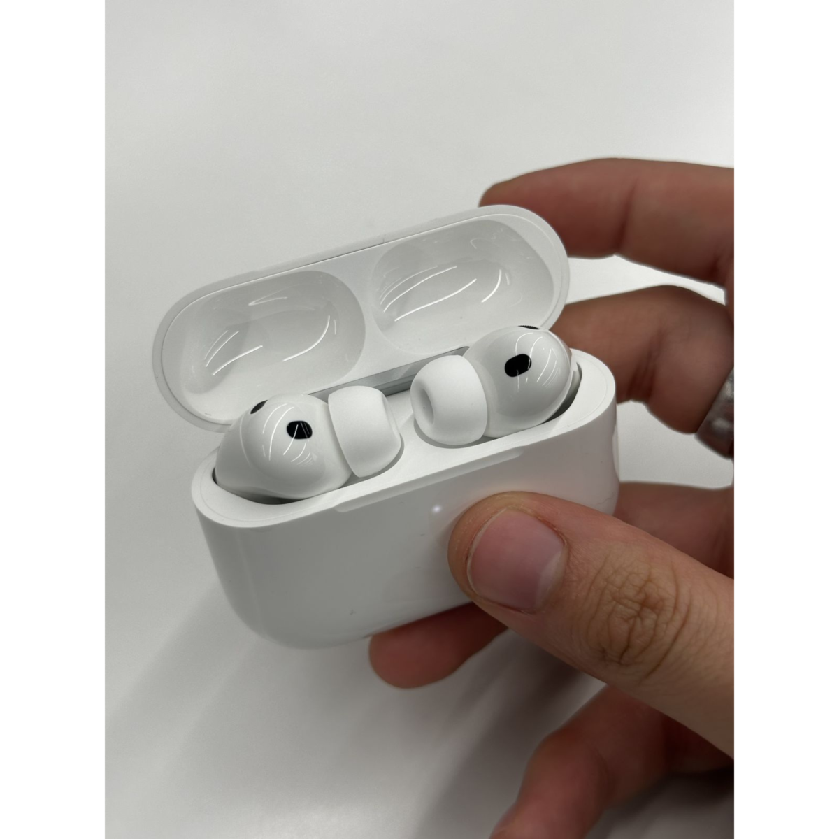 Accesspods Pro 3 Active Noise Cancellation Wireless ANC Earbuds with H2 Chip, Bluetooth 5.3 & IP57 Rating – 598mAh Battery, Dual Mic, Siri & Google Assistant Support All Features Working Like Original | 100% Genuine Quality. Warranty Covered by Accessory Bazar